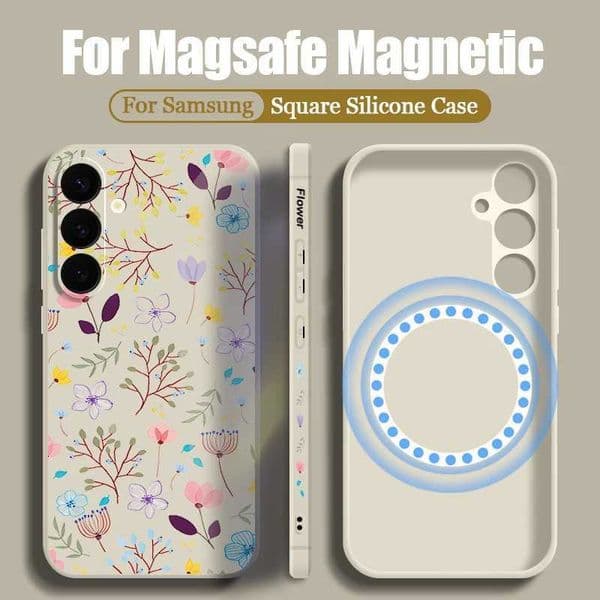 New Arrival Designer Phone Case For Galaxy S24 S23 S22 S25 Ultra Plus S20 S23 FE magnetic phone cases for wireless charging TPU phone covers Z241209