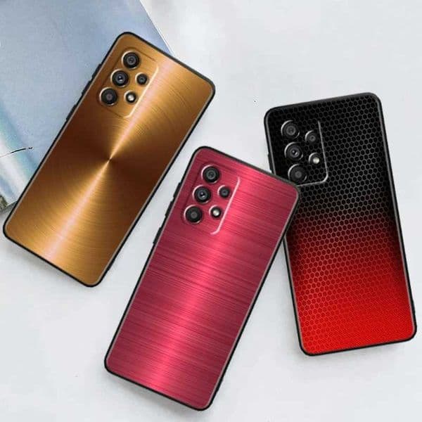 Hot Sale Suitable for A53 A52 A33 A32 A51 A71 A21S A13 A73 A55 A22 A23 A35 A72 A12 5G black TPU phone cases T241209