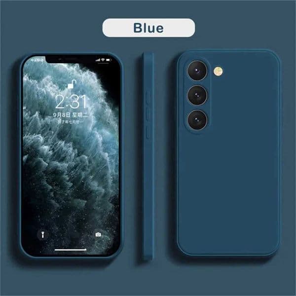 Designer Phone Case For S24 Galaxy S20 S21 S22 S23 FE Plus Note10 20 A52 A31 A41 A71 A51 A72 A50 Coque Luxury Liquid Silicone Shell M241209