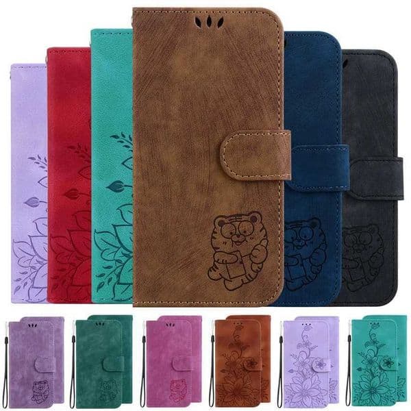 Suitable for Galaxy A8 A80 A9 A90 card wallets holders phone cases M241209