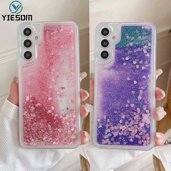 Flash silicone shell for Galaxy A16 A06 A15 A25 A55 5G A14 A24 A54 A73 A53 A33 A23 A72 A52 A32 covers M241209