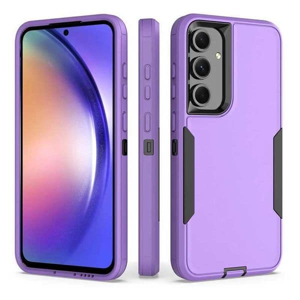 Suitable for Galaxy S24 FE shell S24FE S 24 FE S24 Ultra Plus shock-absorbing matte phone bumper hybrid shell suitable for S24 FE cover M241209