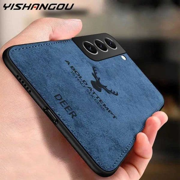 Hot Sale Ultra thin fabric deer skin shell suitable for Galaxy S23 Ultra FE S22 S21 S24 Ultra A15 A25 A55 A34 A52 A54 5G hard back cover T241209