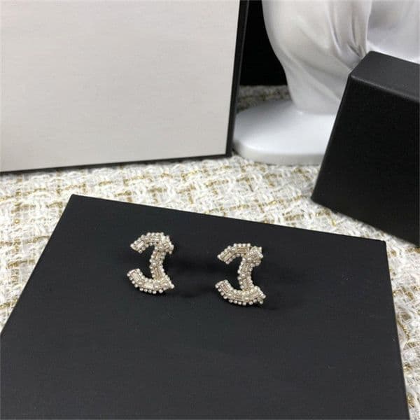 Designer C Earrings Luxury Stud hoop Earing Women Fashion Jewelry Letter CClienss Pearl Gold Earrings cjeweler Woman C dfsxc