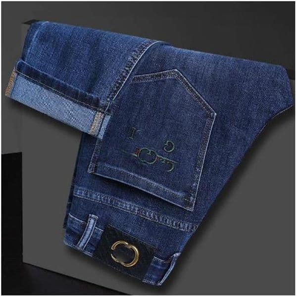 new Designer jeans for man pant pants men mens jeans hip-hop high street fashion tide brand cycling motorcycle wash letter loose fit Patch Slim sweatpant Q260521