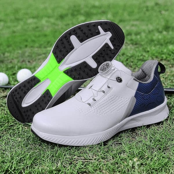 Four Seasons Universal Golf Shoes Mens Waterproof And Breathable fixed Needle BOA Outdoor Walking Sports 241210