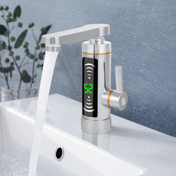 2026 Electric Water Heater Faucet For Instant And Fast Heating With LED Digital Display Rotating Suitable Bathrooms Kitchens 241211 Free Shi