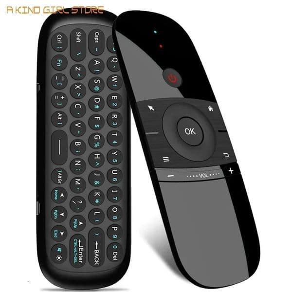 Wireless Air Mouse 2.4G Bluetooth remote control infrared remote learning with keyboard 6-axis sportiness suitable for smart Android TV box 241209