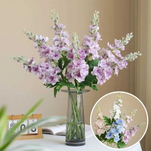 71cm High Quality Texture Moisturizing Hyacinth Swallow Grass Simulation Flower Home Desktop Flower Decoration Artificial FlowerXJ241212