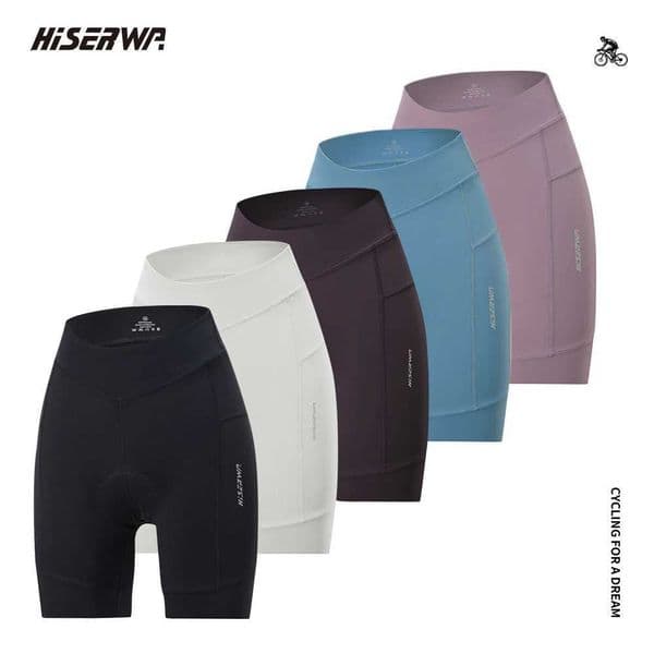 Women Cycling Padded Shorts Cycling Long Pant Bike Underwear Shockproof Short Road Bicycle Pants Downhill Riding ClothingXJ241214