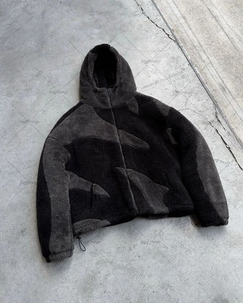 European and American Retro Trendy Clothing Hiphop Street Color Matching Oversized Jacket Men Harajuku Hooded Zipper Coat 241214