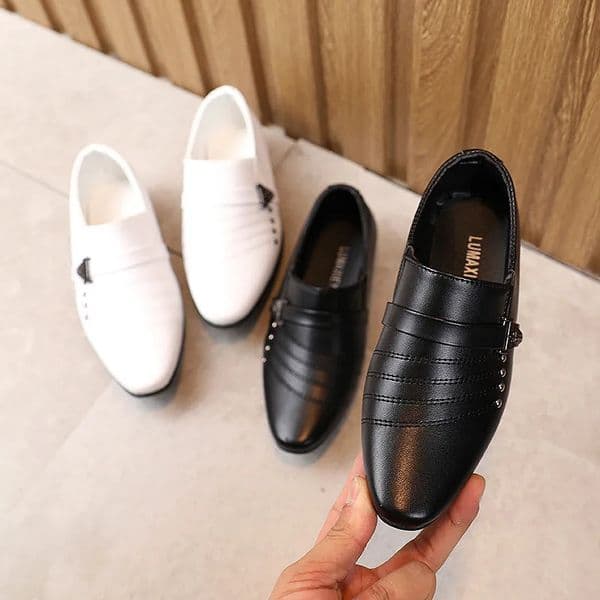 Children Leather Shoe Versatile Dress Shoe for Boy Performance Leather Shoes Toddler Shoes for Boy Kids Shoes for Boys Zapatos 241213
