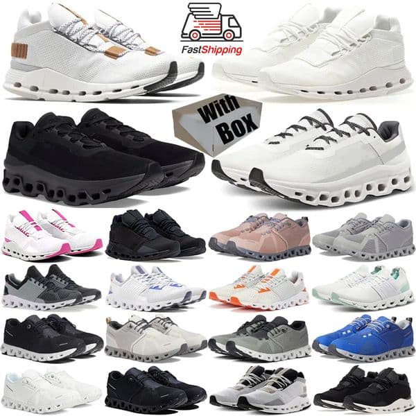2026 New style Designer 5 X 3 Running Men Women Marathon women Casual Shoes Run All Black White Pink Mens Womens Pearl Brown Sand Glacier size 36-46