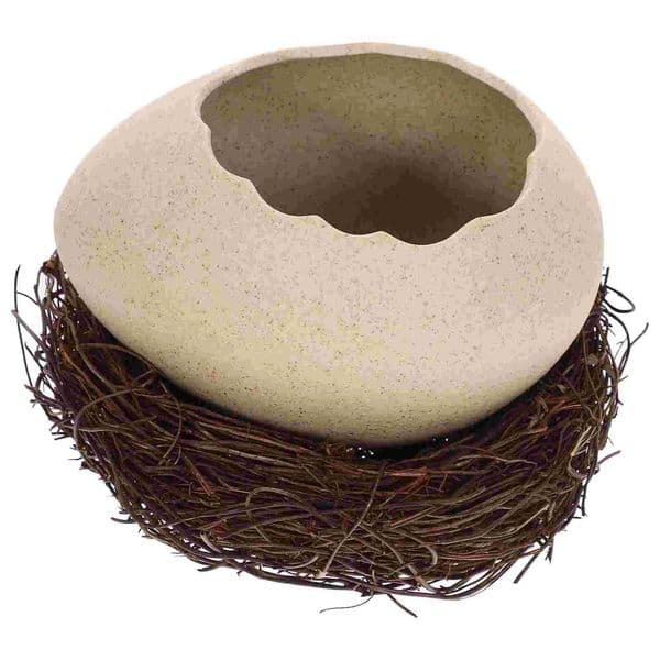 Egg Shell Bowl Cracked Egg Shell Shaped Dessert Bowl Noodle Bowl Nest Dinosaur Egg Shape Bowl Ceramic Ice Cream BowlsXJ241214