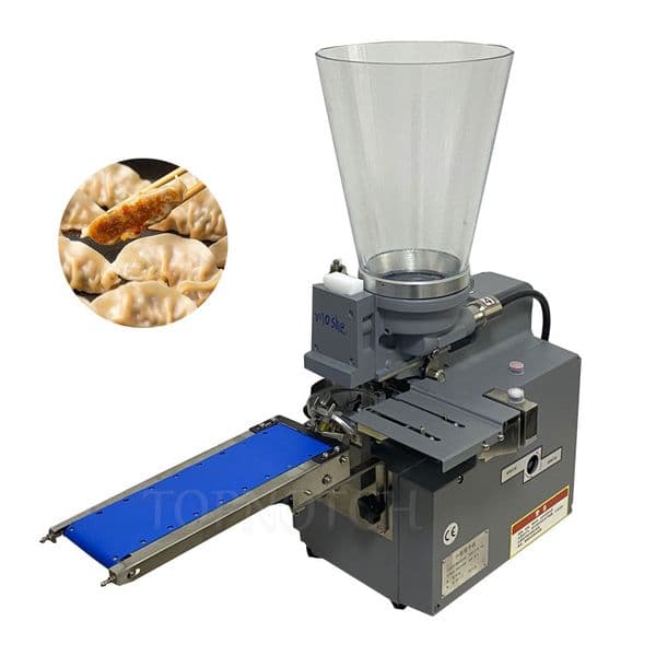 High Efficiency Japanese Gyoza Maker Machine Semi Automatic Chinese Dumpling Machine