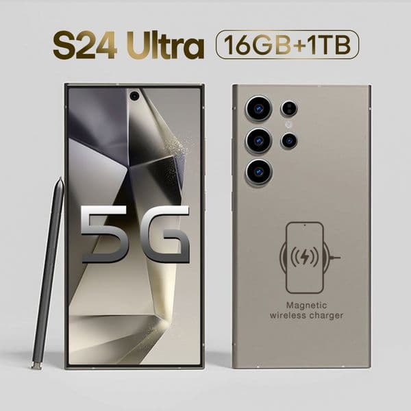 Android 13 S24 Ultra 5G phones android octa-core 6GB 128GB 4G LTE 3G WCDMA 6.8-inch smartphone full screen Face ID 1TB 512GB 256GB
