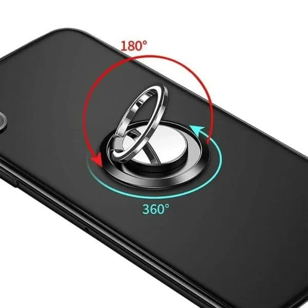 Finger Ring Holder Stand Grip 360 Rotating For Mobile Phone Car Magnetic Mount Phone Back Sticker Pad 2025 Unniversal Bracket