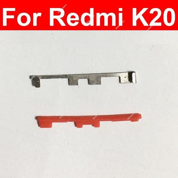 Power Volume 2025 Key Buckle For Xiaomi Redmi K20 K30 Pro Note 7 8 9 Pro Note 8T 9S 5G Side Button Power Volume Bracket Snap Gasket
