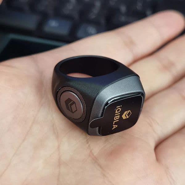 Smart Tasbih Tally Counter Ring for Muslims Zikr Digital Tasbeeh 5 Prayer Time 241220