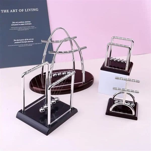 ton Cradle Balance Steel Balls School Teaching Supplies Physics Science Pendulum Desk Toy Gifts Home Decoration 241217