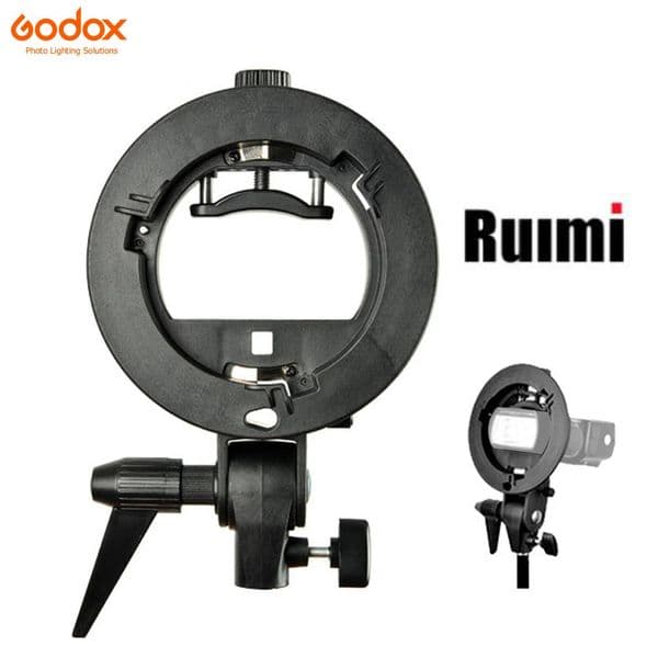 Godox S1 S-Type Durable plastics Bracket Bowens Mount Holder for Speedlite Flash Snoot Softbox Po Studio Accessories 241225