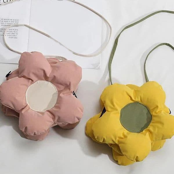 Sunflower Small Bag Fashion Cute Flower Shoulder Crossbody 241225