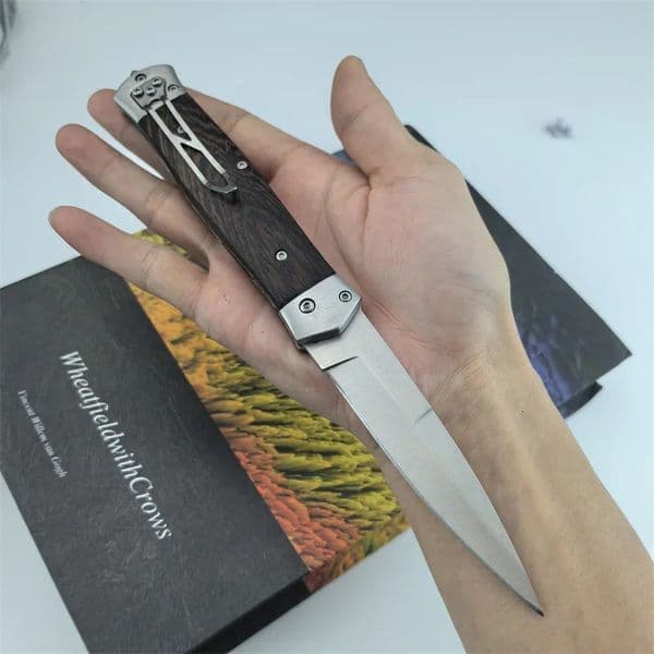 Stiletto Pocket Knife Utility EDC Tools,Folding Knives, Mini Pocket Folding Knife EDC Hunting Multifunctional Tools AU.TO