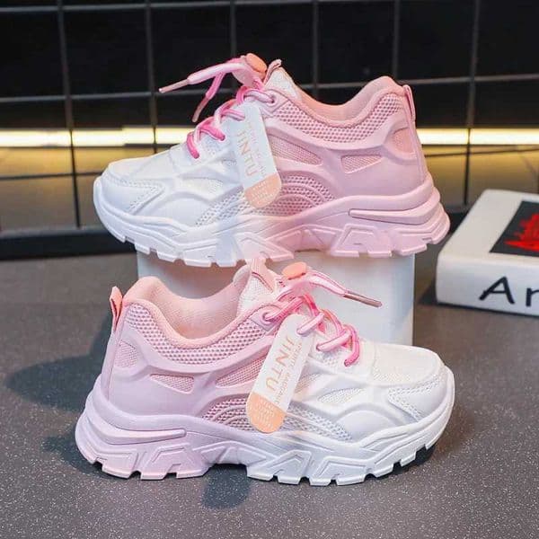 kids Shoes Casual Sneakers Breathable Mesh Comfort Children Sports Shoes Boys Girls Outdoor Non-slip Basketball Running Sneakers Z250707