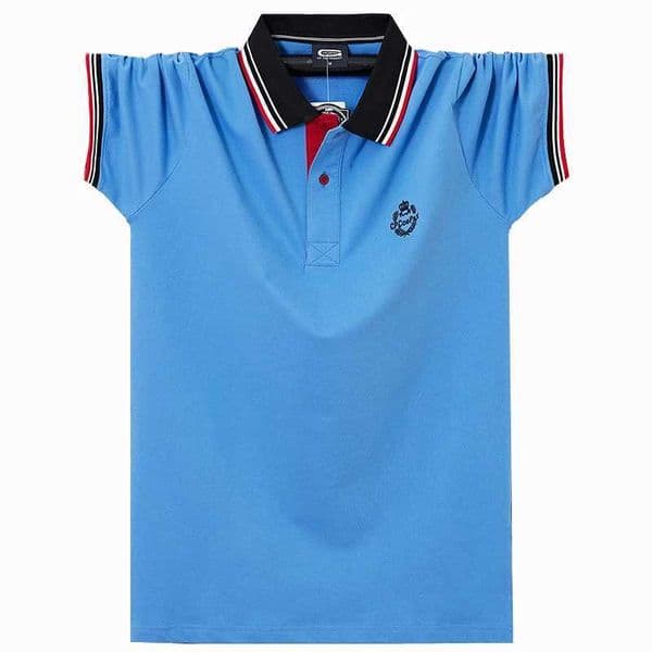 Summer Large Size Cotton Short-sleeved shirt Shirts Male Increase Plus Size Tide Tops Loose Lapel Was Thin shirt Shirts Big 6XL X241228