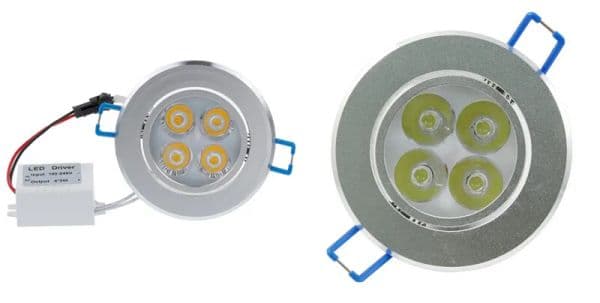 9W 12W 15W LED Ceiling Downlight Recessed LED Wall Lamp Spot Light With LED Driver For Home Lighting AC85V-265V ZZ