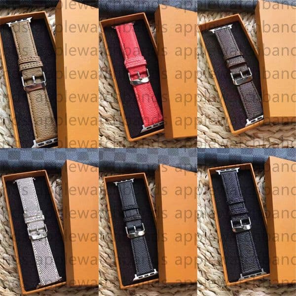 Designer Apple Watch Band Watch Strap For Apple Watch Series 10 ultra 8 9 4 5 3 6 7 SE Bands s10 49mm 38mm 40mm 41mm 44 MM 45mm 42mm 46MM Watchband Monogram Watch Smart Straps