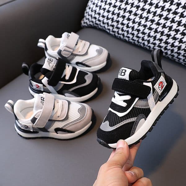 2026 New Baby Boys Shoes Kids Casual Sneakers Running Sports Shoes Spring Autumn Toddlers Boys Girls Shoes Fashion Soft for School Sizes US7C-US12.5C