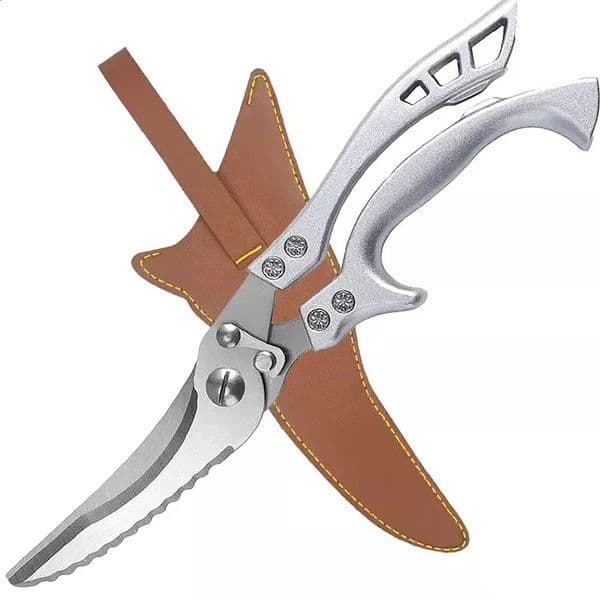 Kitchen Scissors Heavy Duty Meat Fruit Boning Fishing Hunting Camping Professional Stainless Steel Chicken Bone Kitchen Shears 241223