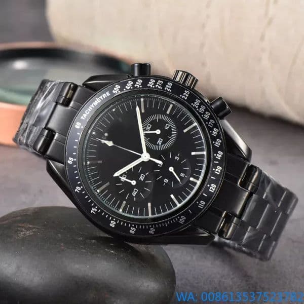 2025 New Watches All Dial Work Quartz Top Brand Clock Men Fashion Stainless steel strap Mens Designer Watch