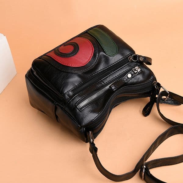 Single shoulder bag for women in 2023, new soft fashion versatile multi-layer crossbody washed leather business bag, wallet collection H7.1#23.89