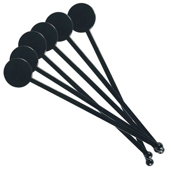 Disposible Cocktail Stirring Stick Whiskey Beverage Sticks Martini Mixing Stirrer Rod Mixer Coffee Plastic Disc Top Drink Stirrers Cocktails Drinks Bar