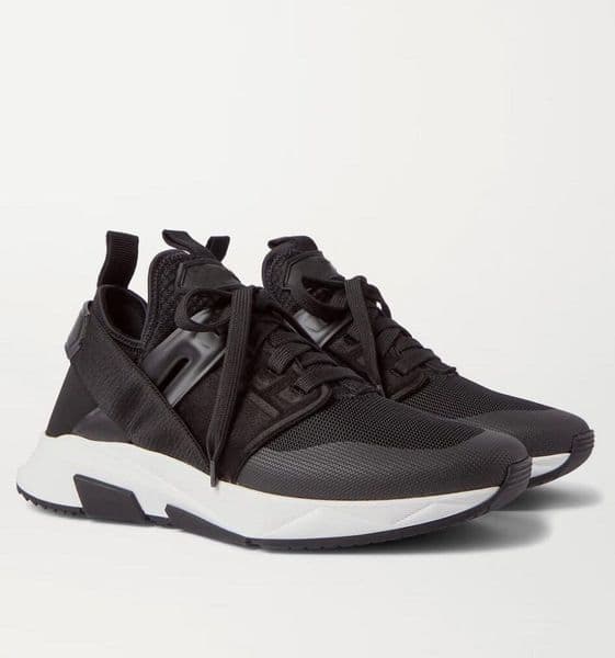 Fashion Luxury Men Designer Casual Shoes Runner Jago Sneakers White Black Logo-embossed Low-top Nylon Mesh Outdoor Trainers Technical Chunky Sole Sports Shoe EU38-46