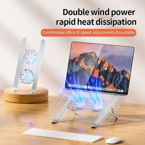 2026 New Aluminium Alloy Notebook perfume Bracket Computer cologne For Folding Storage Portable Desktop Tablet Stand Foldable Laptop Cooling