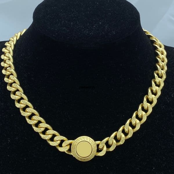 Luxury designer necklace for woman ptional fashion couples 1:1 quality gift unisex necklace bohemian versa necklaces Jewelry design