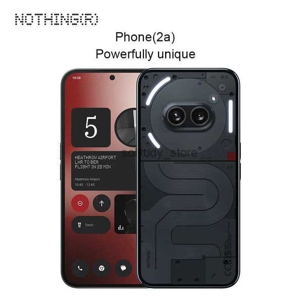 Cell Phones Nothing Phone(2a) 6.7 AMOLED Display 120Hz MTk Dimensity 7200 Pro Dual 50MP Camera Battery 5000 MAh 45W Q240706