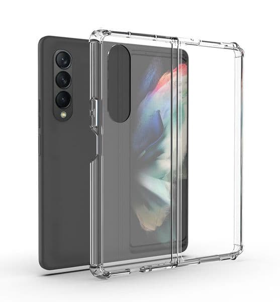 1.5MM Transparent Shockproocrylic Hybrid Armor Hard Phone Cases for Samsung Galaxy Z Fold Flip 6 5 4 3