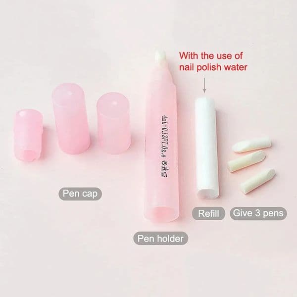 Luxury Professional Polish And Nail Edge Cleaning maquillaje Pen With Cotton Tip Can Maintain DIY Care Makeup Removal Free Shipping