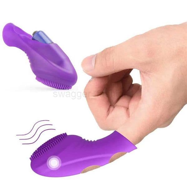 G Spot Vibrator Massage Silicone Finger Sleeve Clitoris Stimulation Vibrating sexes Toys For Women Masturbation Adult GamesB240708