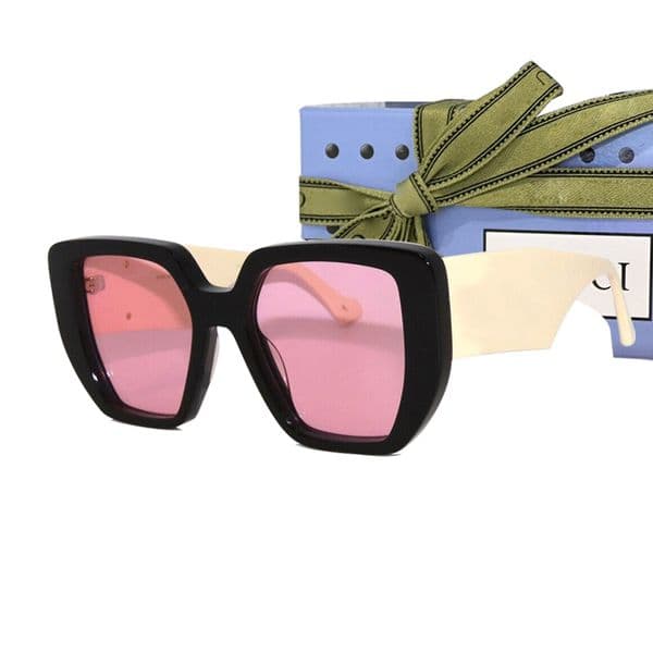 Cross-border high-quality orders 0956 luxury designer sunglasses women men famous brand sunglasses uv400 protect eyes plank frame square popular retro eyewear