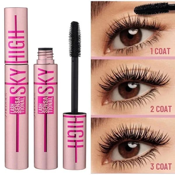 Eyelashes Lengthening Mascara Waterproof Long Lasting Silky Lash Black Eyelashes Extension Make Up Beauty Eye Korean Cosmetic 240709