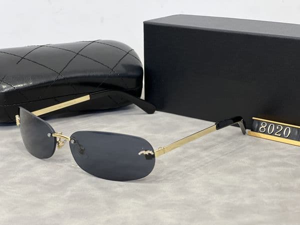 Sunglasses For Men Women Summer Style Evidence 8020 Anti-Ultraviolet Retro Plate Full Frame Glasses fashion designer Sun glasses Random Box