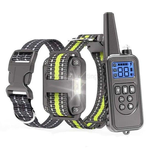 Dog trainer barking stop charging waterproof collar pet supplies dog trainer remote control new 2024 zxx240715