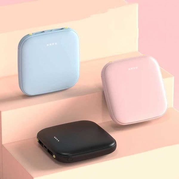 Portable Charging 20000mAh Power Bank with Light External Battery Charger for 14 iPhone 15 Pro Mobile Phone Spare BatteryM240715