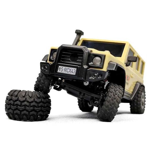 Rc Crawler radio control car LDARC X43 Rtr/Bnr 1/43 Crawler RC Car Full Time 4Wd Remote Control Mini Climbing Vehicle Toy Desktop Off Roader M250104 Drift Car
