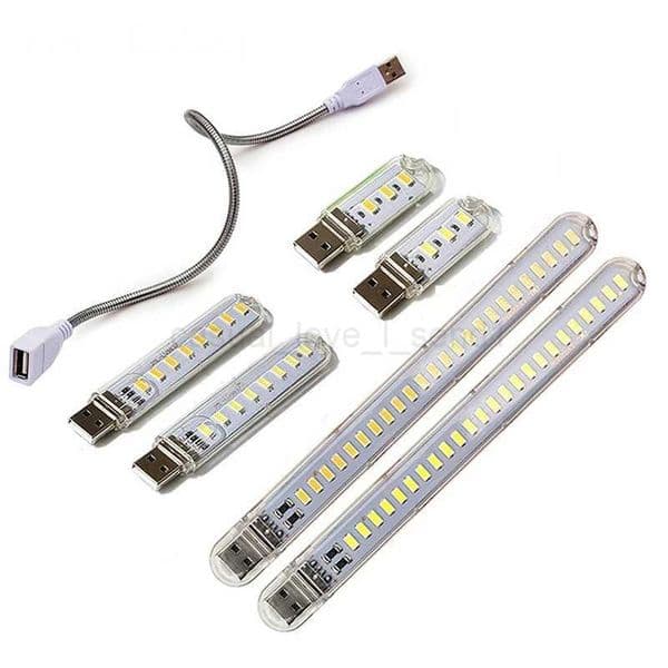 Mini USB Book Lights Portable USB LED Lamps DC 5V Ultra Bright Reading Lamp For Power Bank Camping PC Laptops USB Night LightsCL240718